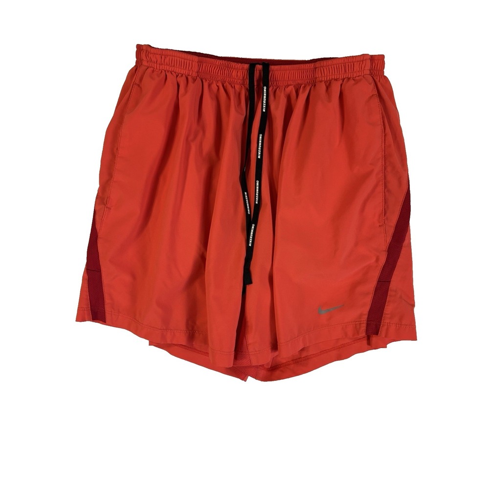 Nike Dri-Fit Junior's L Red Running Shorts Active Workout Athletic‎ Performance